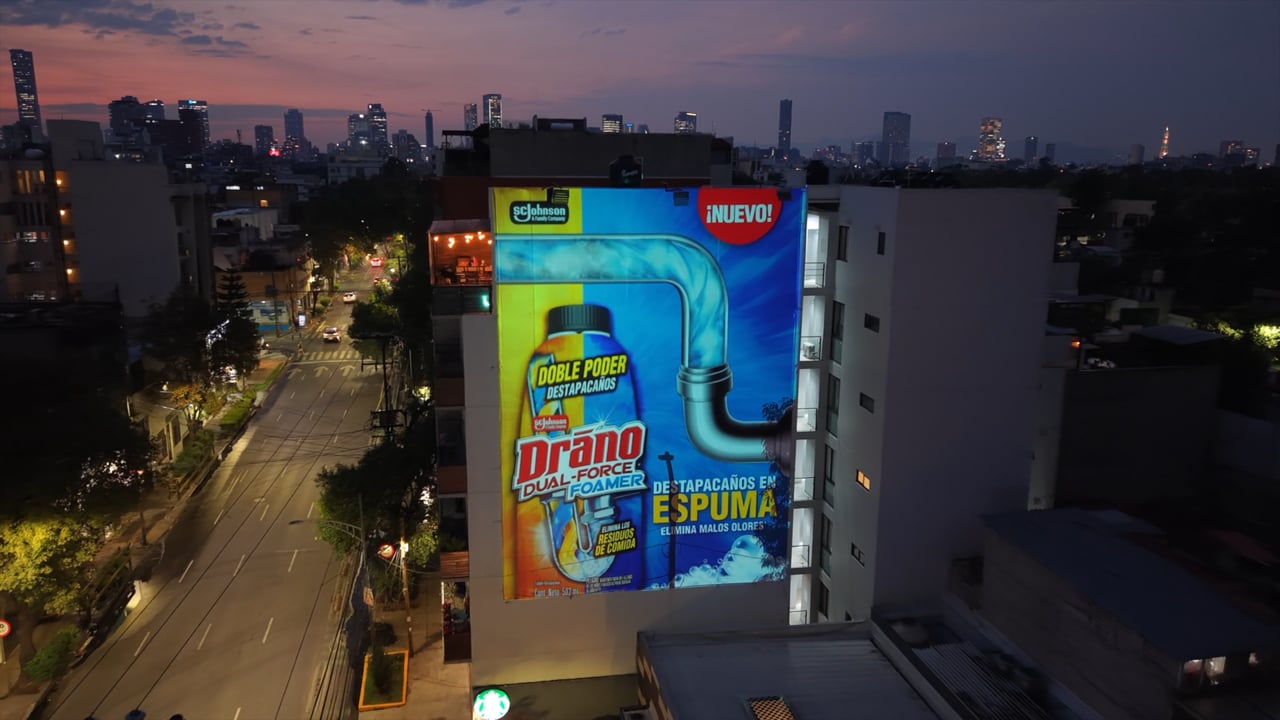 Drano — Animated Wall